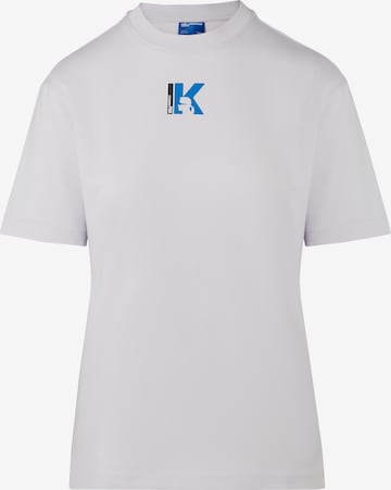 KARL LAGERFELD JEANS T-Shirt in Lila: predná strana