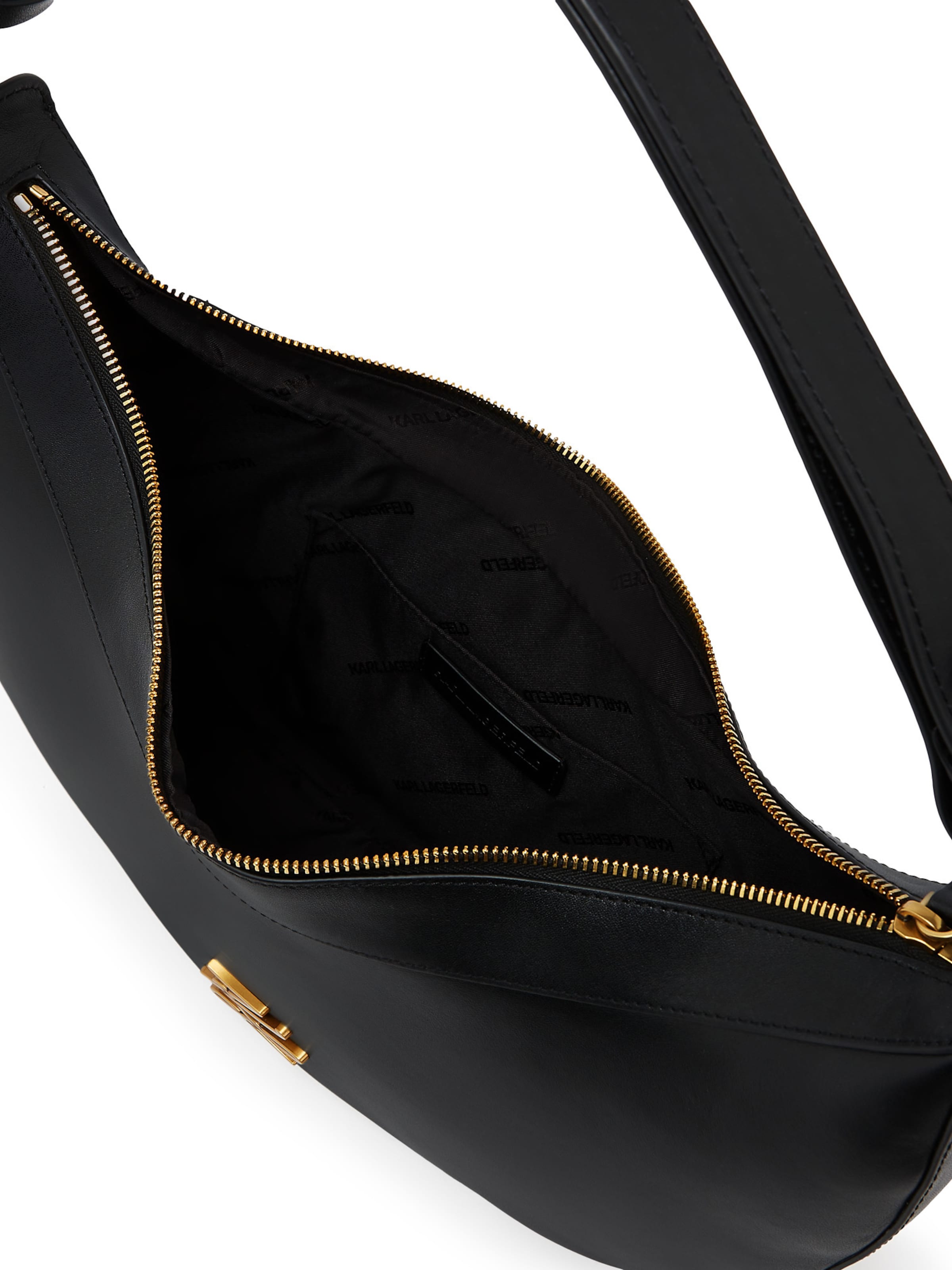 Karl Lagerfeld - Bolso de hombro 'Autograph' en negro