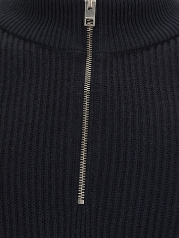 Jack & Jones Plus Sweater in Blue