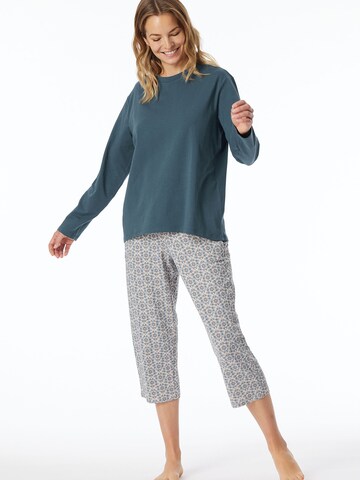 SCHIESSER Schlafshirt in Blau
