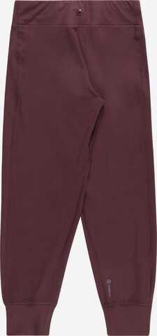 Effilé Pantalon de sport 'Aeroready ' ADIDAS SPORTSWEAR en rouge