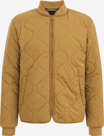 WE Fashion Between-season jacket in Brown: front