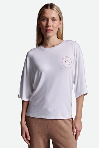 Cotton Candy Shirt in White: front