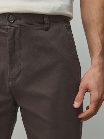 Regular Pantalon chino Next en marron
