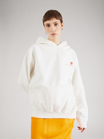 Pegador Sweatshirt 'MARAMIE' in Wit: voorkant