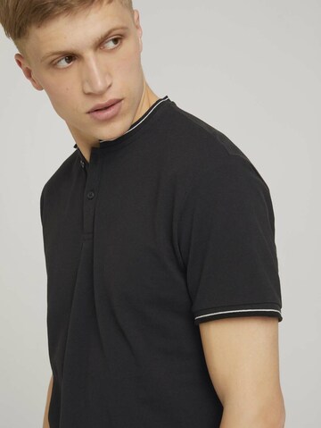 TOM TAILOR T-Shirt in Schwarz