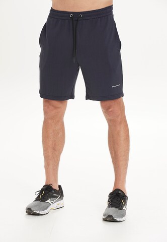 ENDURANCE Regular Workout Pants 'Loweer' in Blue: front