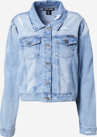 DKNY Between-Season Jacket in Blue: front
