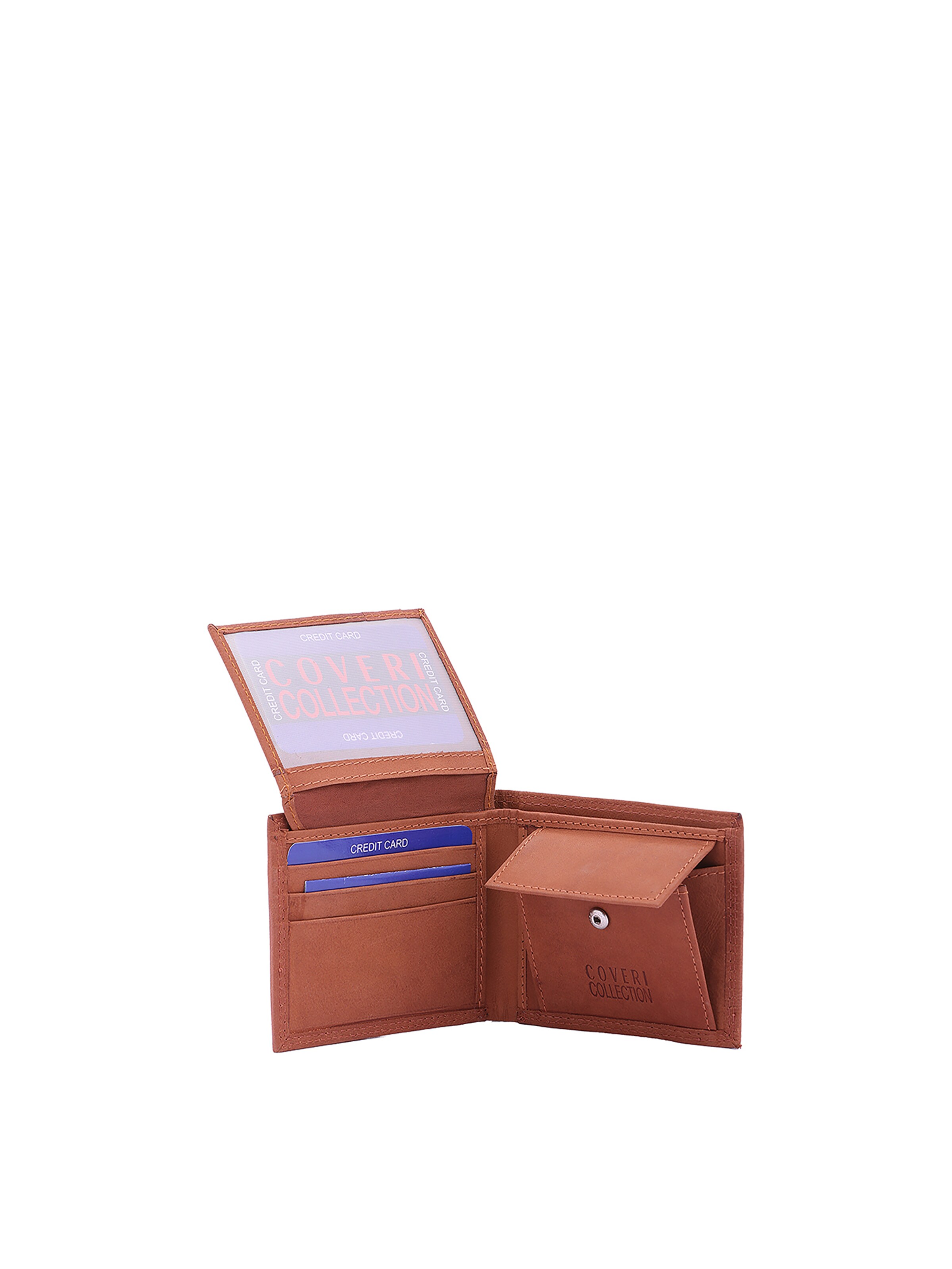 Portamonete di Enrico Coveri in marrone: frontale