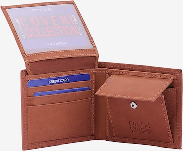 Enrico Coveri Portemonnaie in Braun: Vorderseite