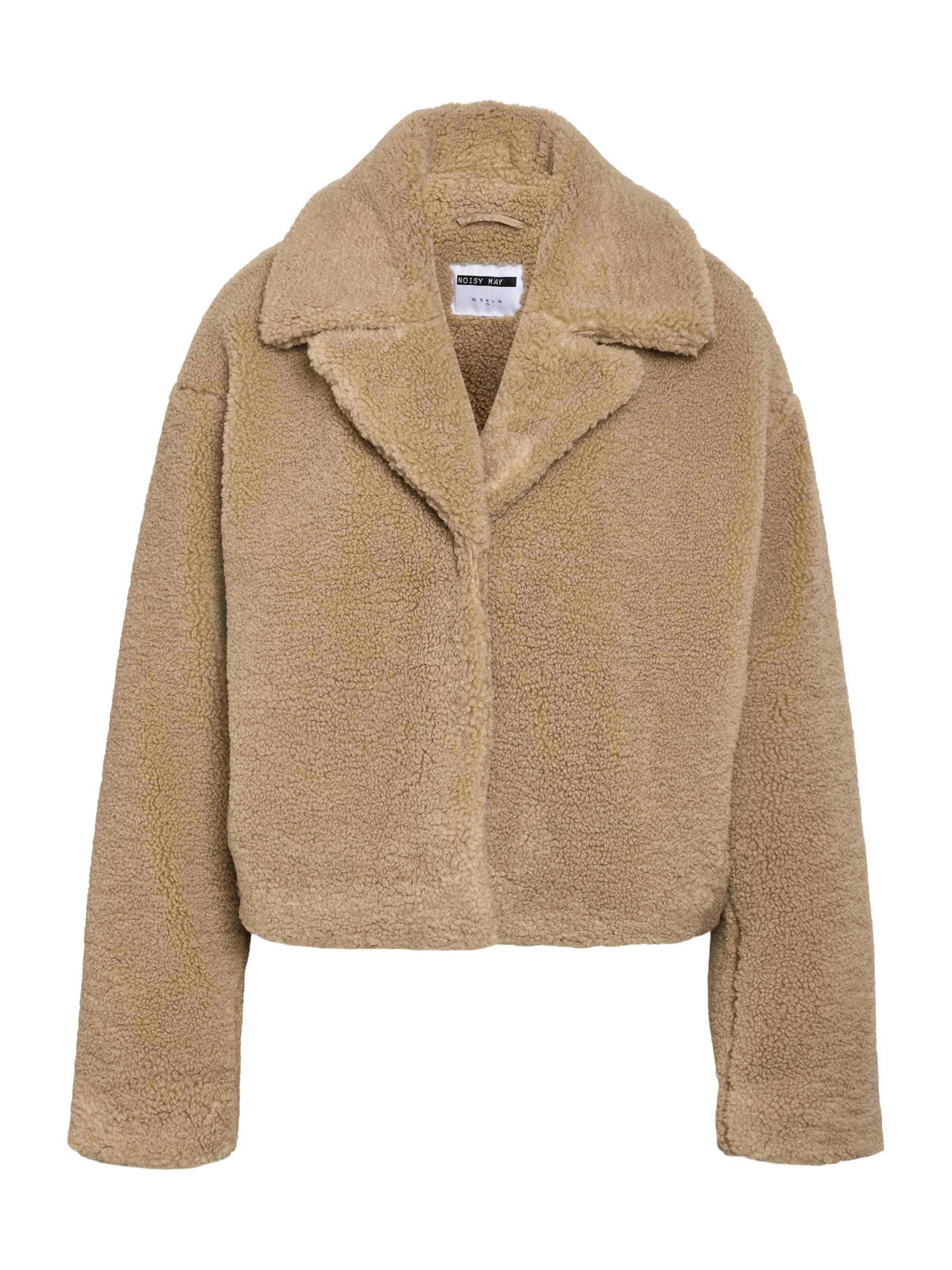 Noisy may Tussenjas 'NMNATI' in Beige: voorkant