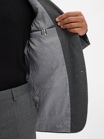 Coupe regular Veste de costume 'Jasper' BOSS en gris
