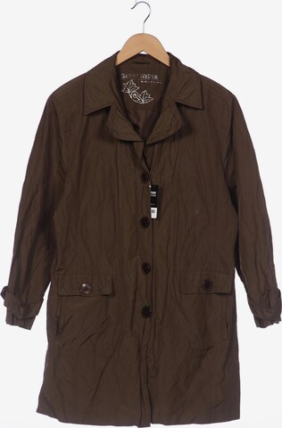 GERRY WEBER Jacket & Coat in XXXL in Brown: front