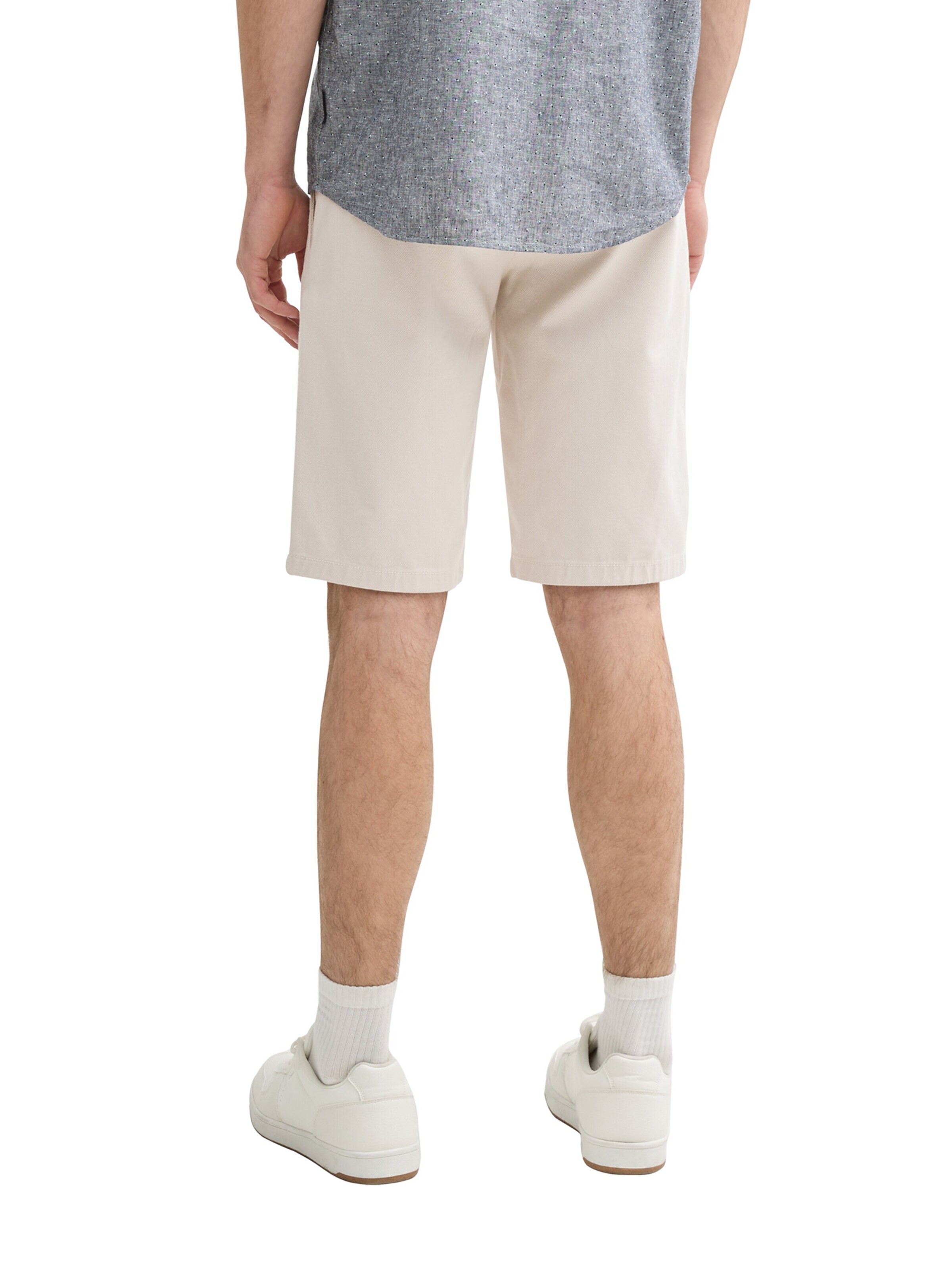 TOM TAILOR Regular Shorts in Beige