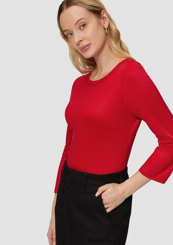 T-shirt s.Oliver BLACK LABEL en rouge
