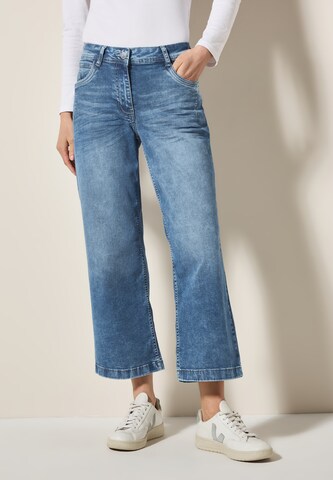STREET ONE Loose fit Jeans in Blue: front
