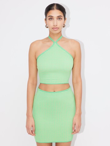 LeGer by Lena Gercke Knitted Top 'Gigi' in Green: front