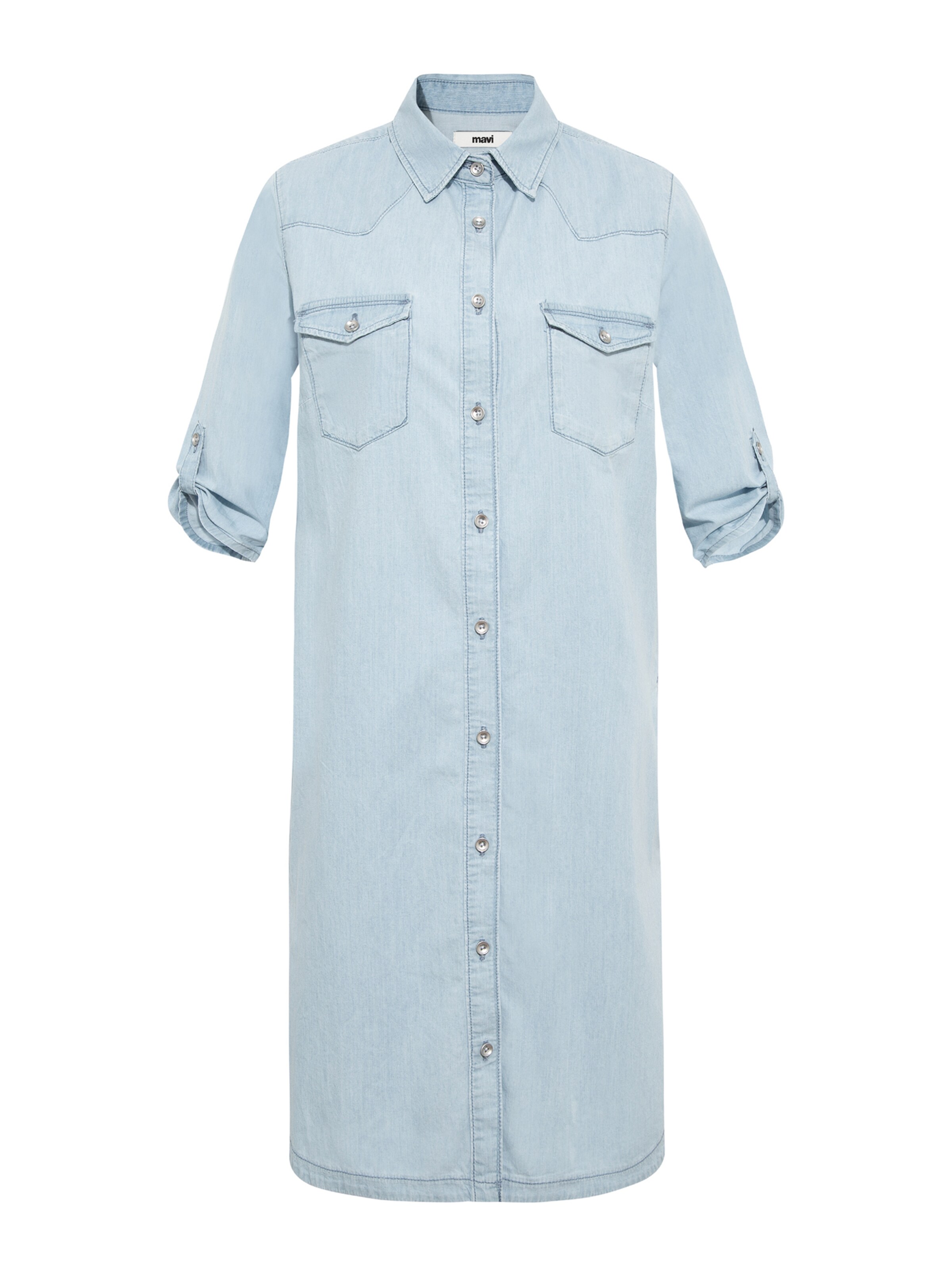 Mavi Shirt Dress 'Bree' in Blue: front