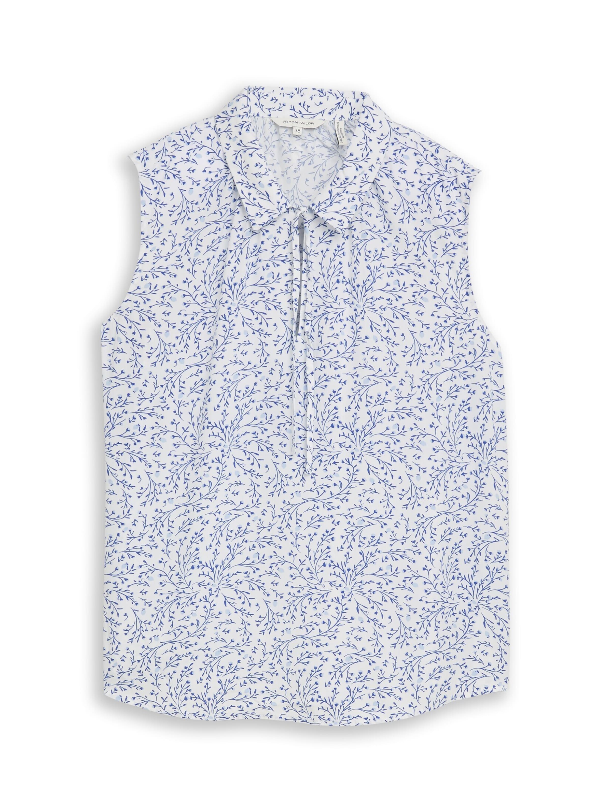 TOM TAILOR Bluse in Weiß: Vorderseite