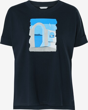 TATUUM - Camiseta en azul: frente