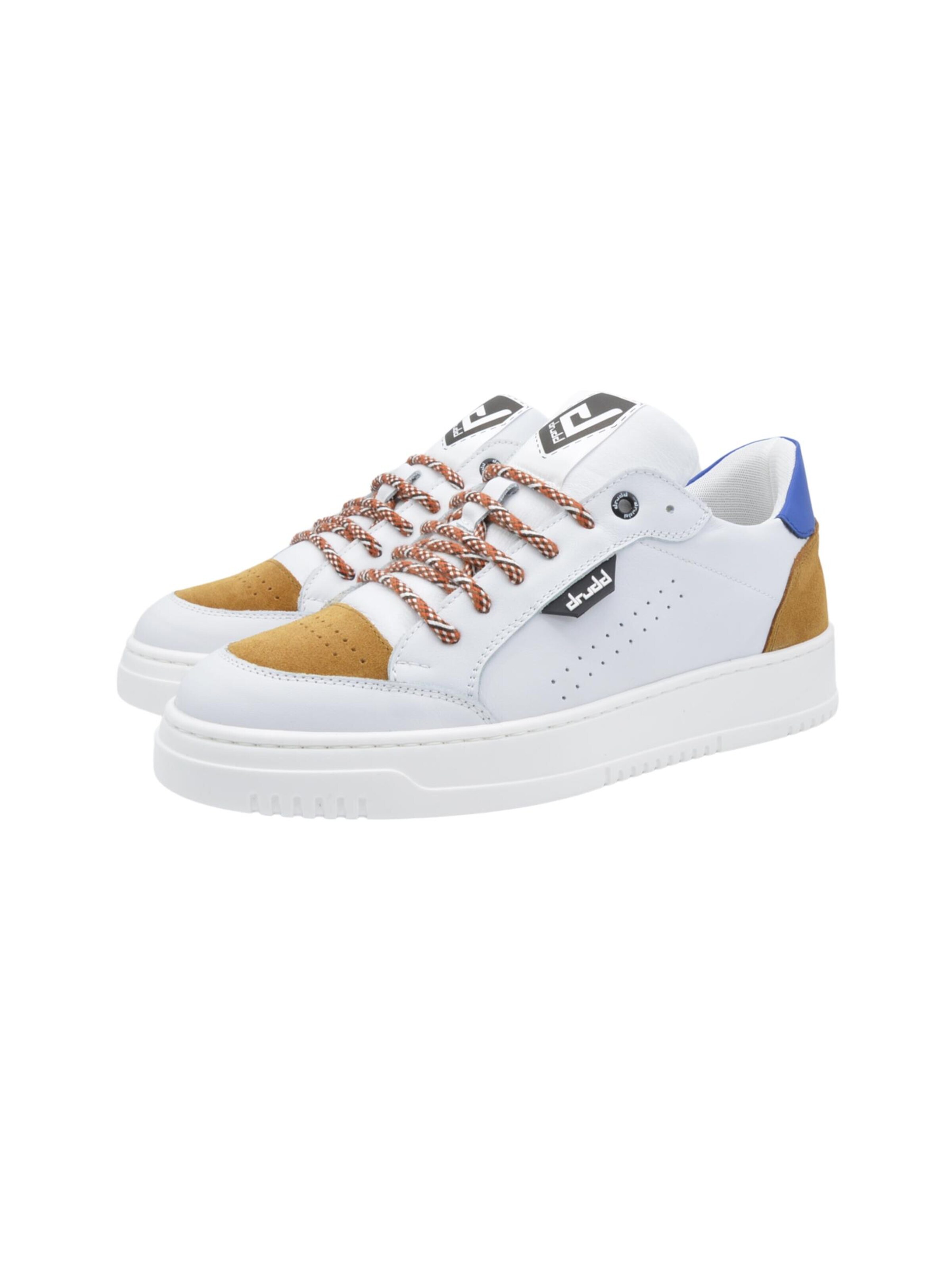 DRUDD Låg sneaker 'D-310' i vit