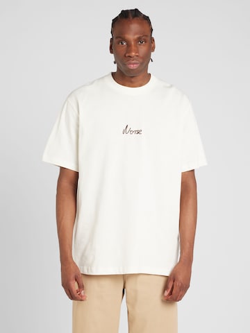 NORSE PROJECTS T-shirt 'Johannes' i vit: framsida