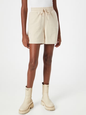 Regular Pantalon 'SAFINE' The Jogg Concept en beige : devant
