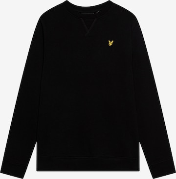 Sweat Lyle & Scott en noir : devant