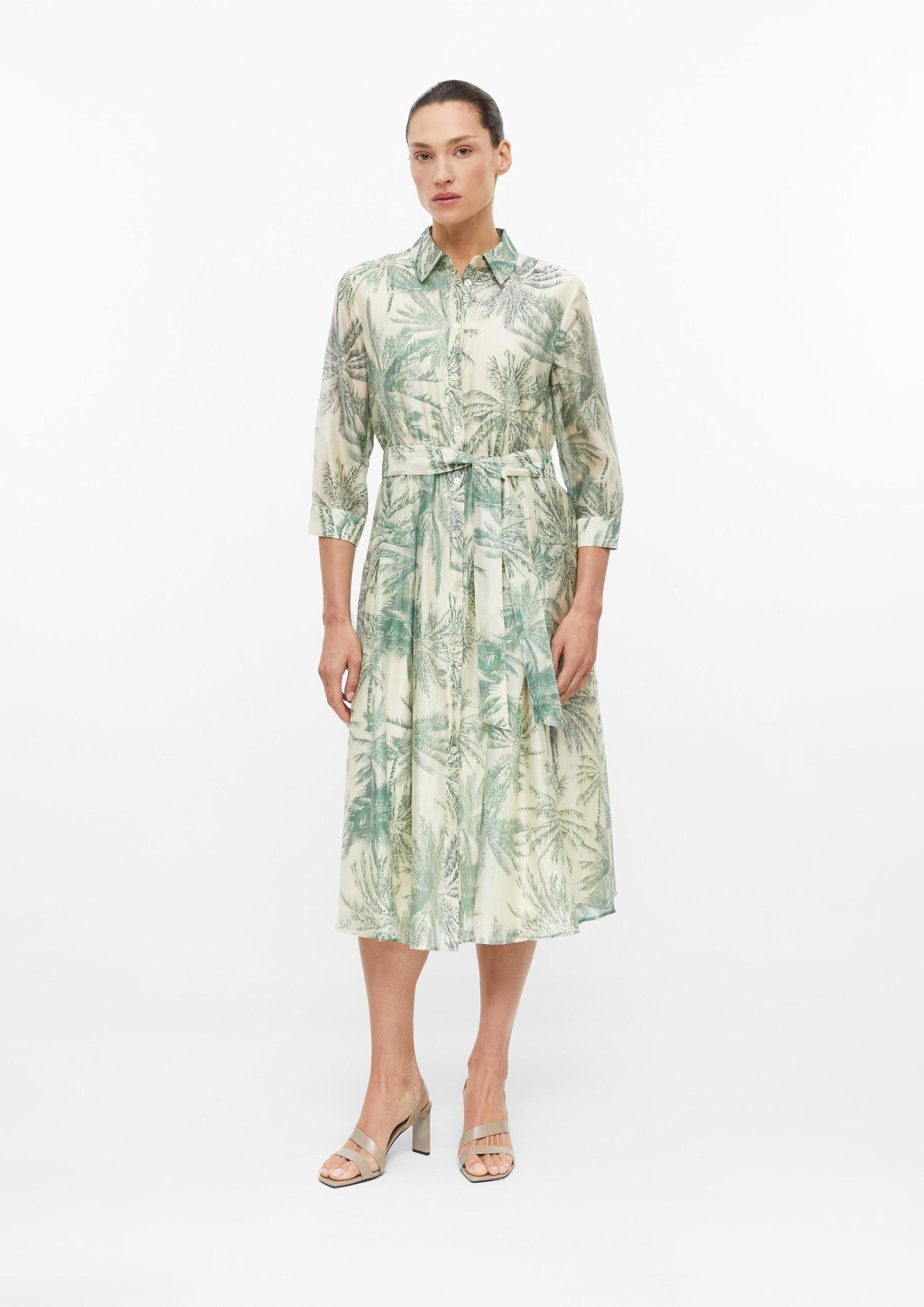 s.Oliver Kleid in Grün: Vorderseite