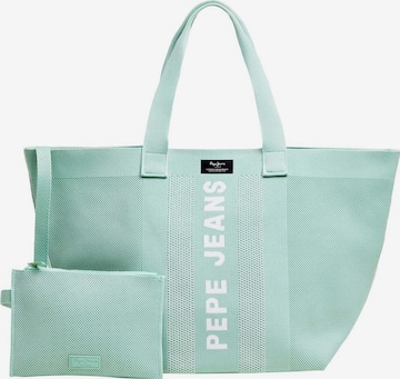 Sacs à main 'Knit Winslow' Pepe Jeans en bleu : devant