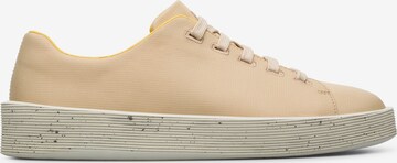 CAMPER Athletic Lace-Up Shoes 'Courb' in Beige