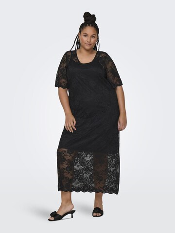 ONLY Carmakoma - Vestido 'CARSilna' en negro: frente