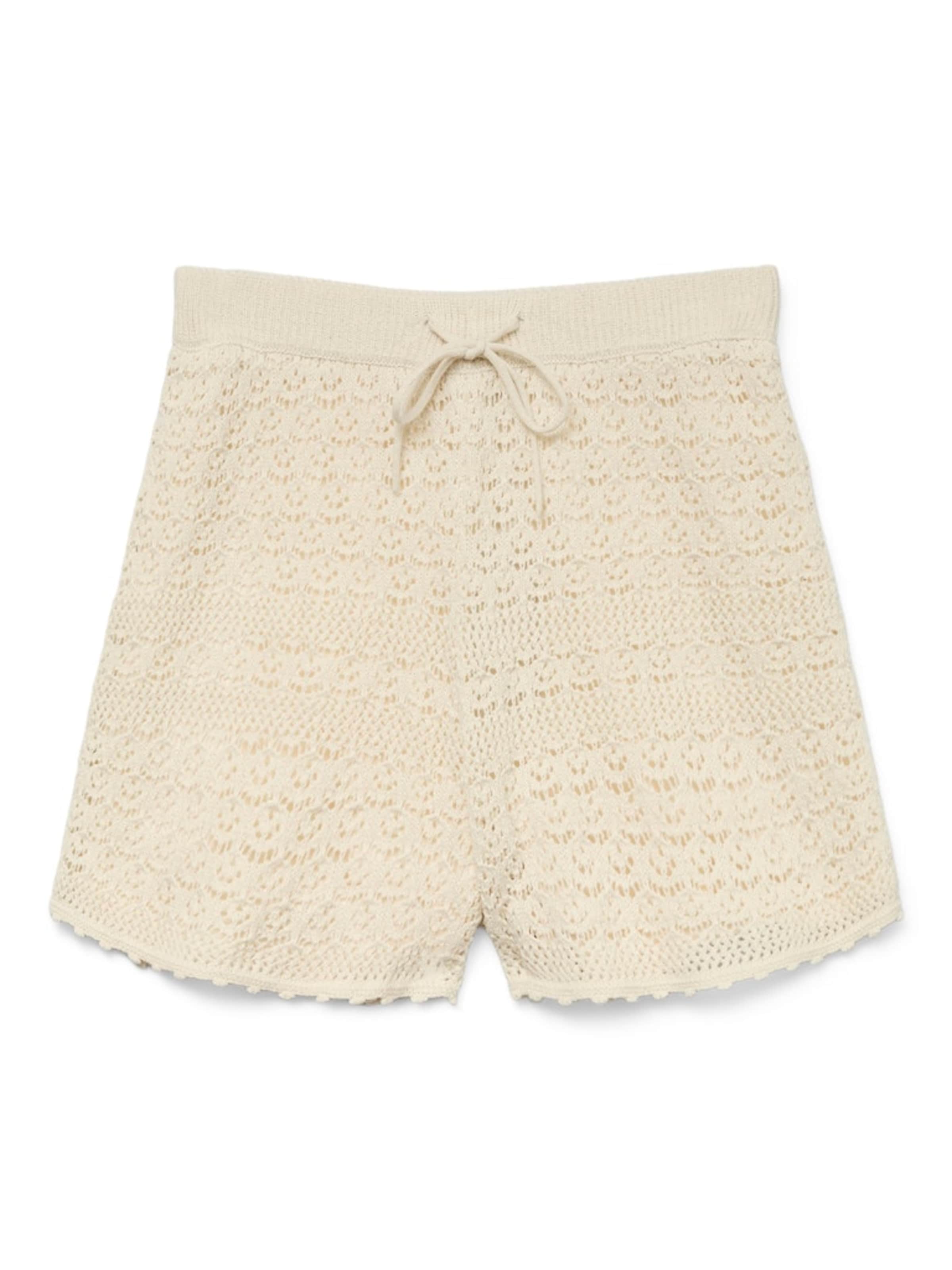 VERO MODA Regular Byxa 'VMMANILA' i beige: framsida