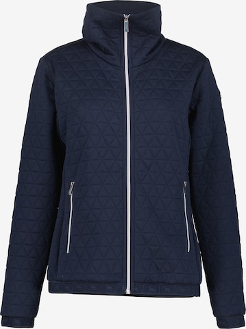 LUHTA Bluza polarowa funkcyjna 'Emboda' w kolorze niebieski: przód