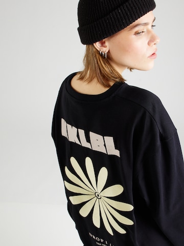 Karo Kauer Shirt 'Flower' in Schwarz