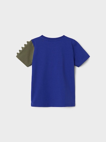 NAME IT T-Shirt 'ZOOMS' in Blau