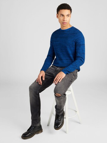 QS Pullover in Blau