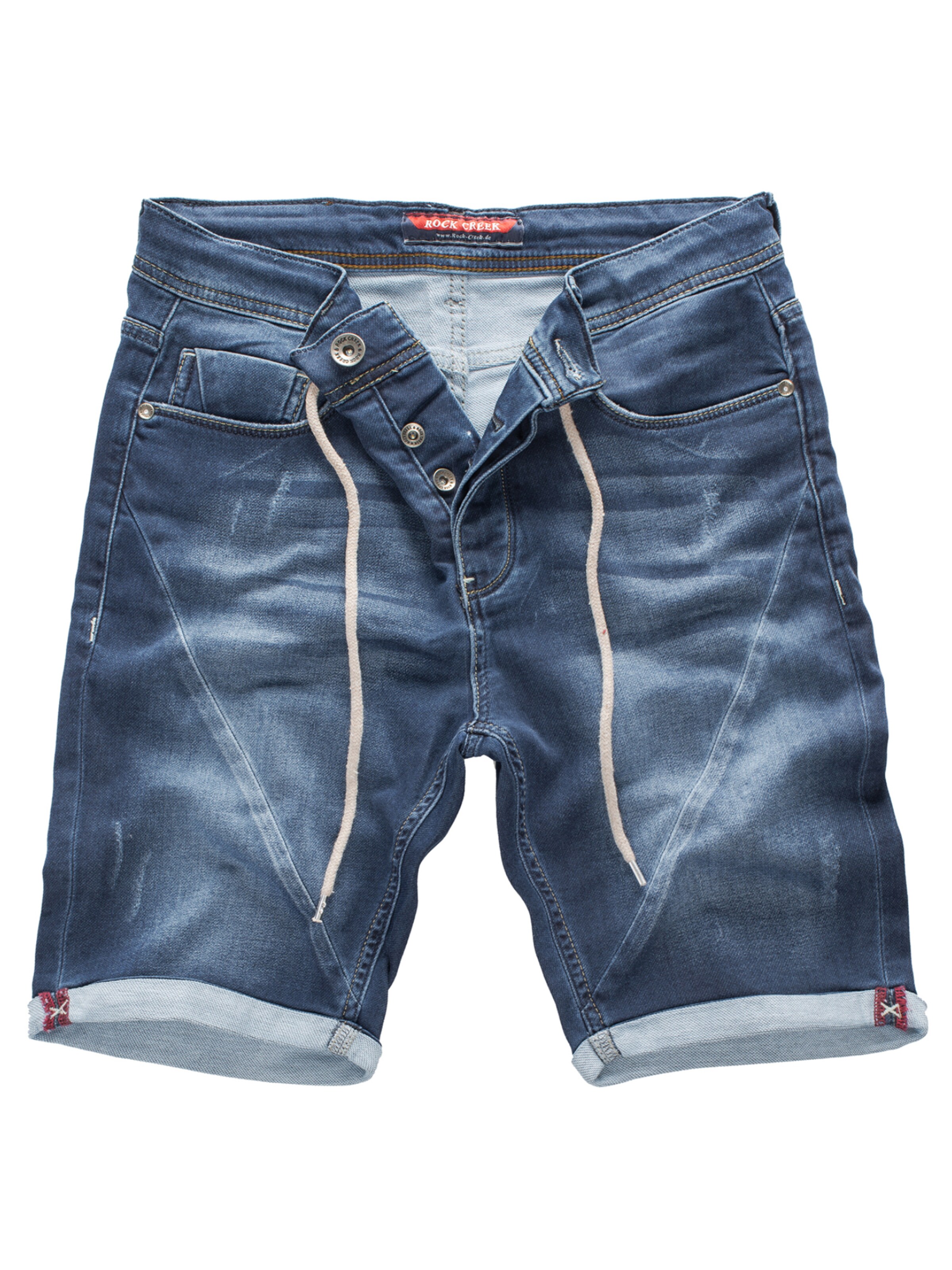 Rock Creek Shorts in Blau: Vorderseite