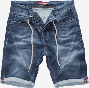 Rock Creek Shorts in Blau: Vorderseite