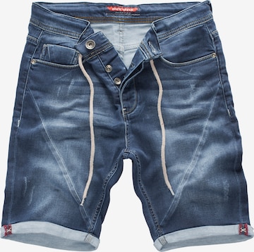 Rock Creek Shorts in Blau: predná strana