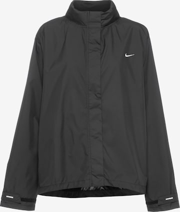 Nike Sportswear Athletic Jacket in Grey: front