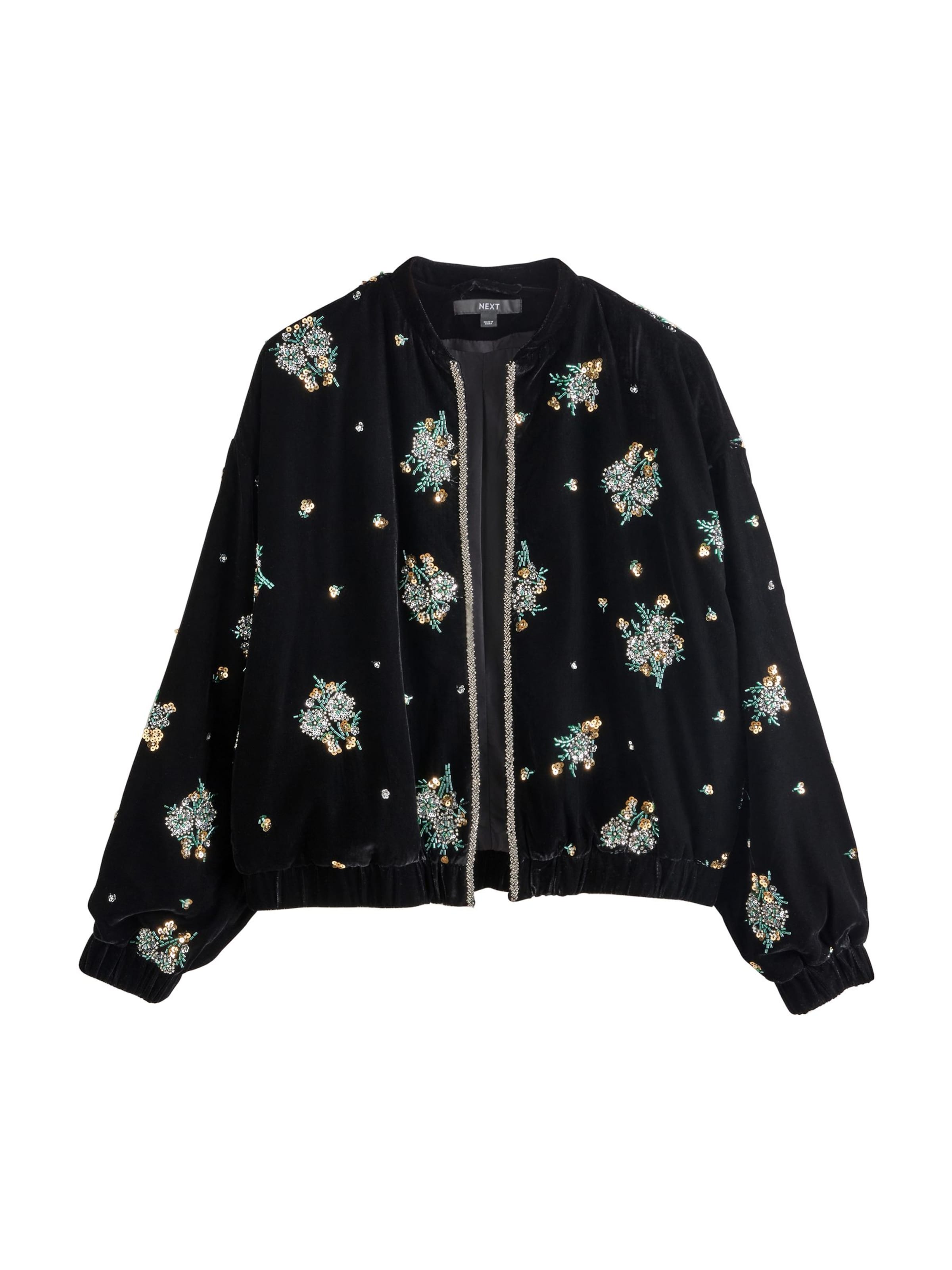 Next - Casaco meia-estação em preto: frente