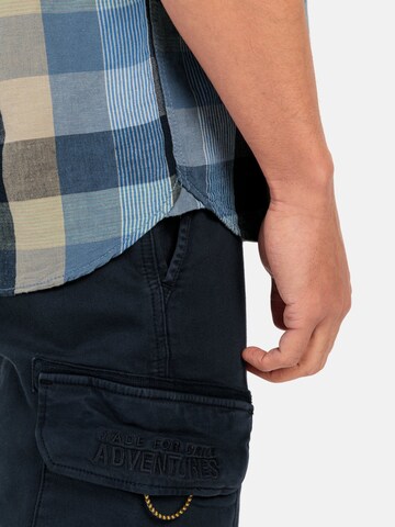 CAMEL ACTIVE Regular fit Button Up Shirt in Blue