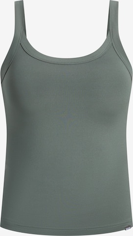 Smilodox Top ' Missie ' in Groen: voorkant