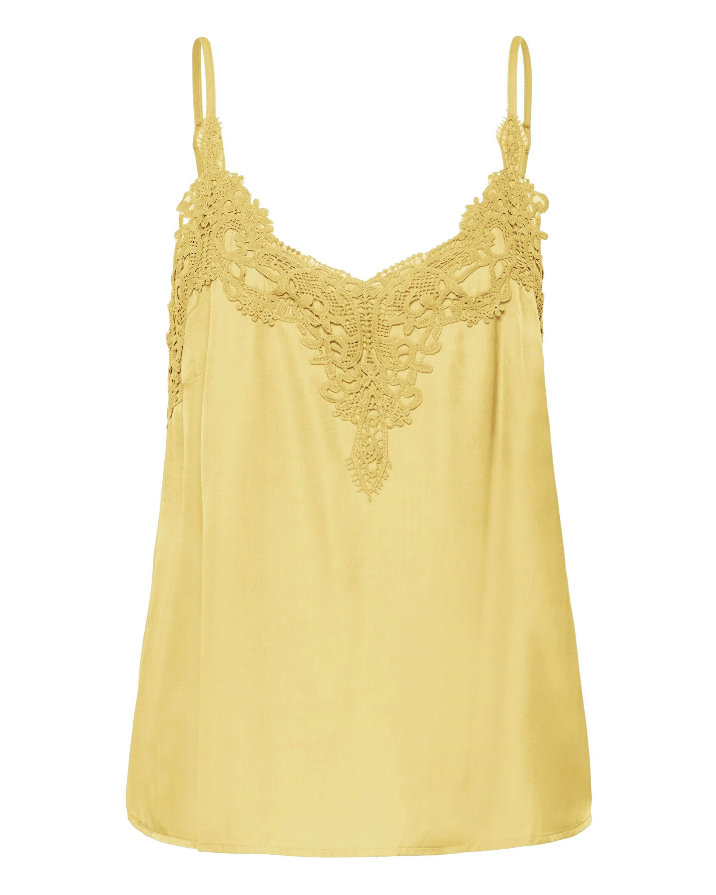 Cream - Top 'CRAnna' em amarelo: frente