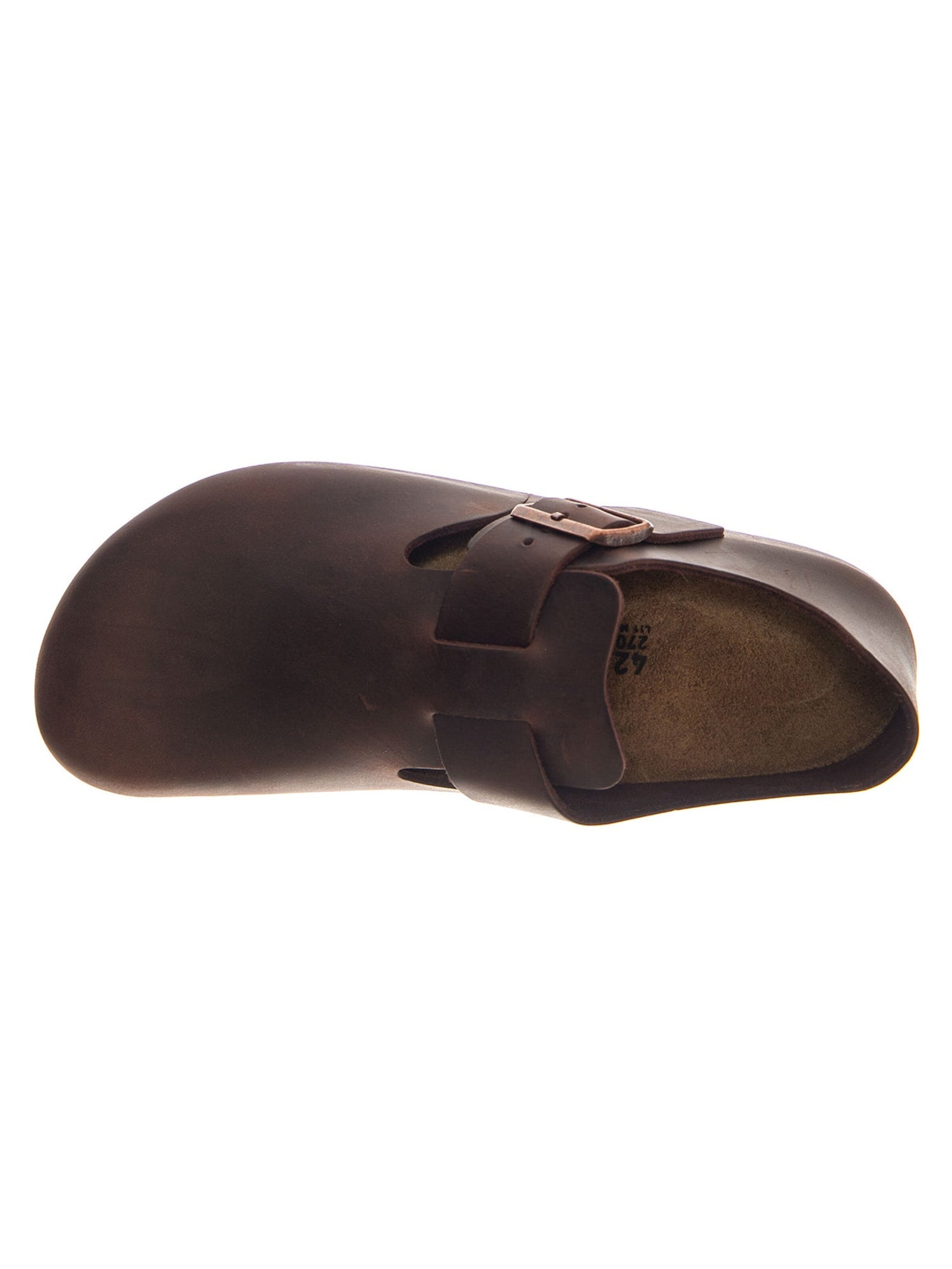 BIRKENSTOCK Chodaki 'LONDON OILED LEATHER HABANA' w kolorze brązowy