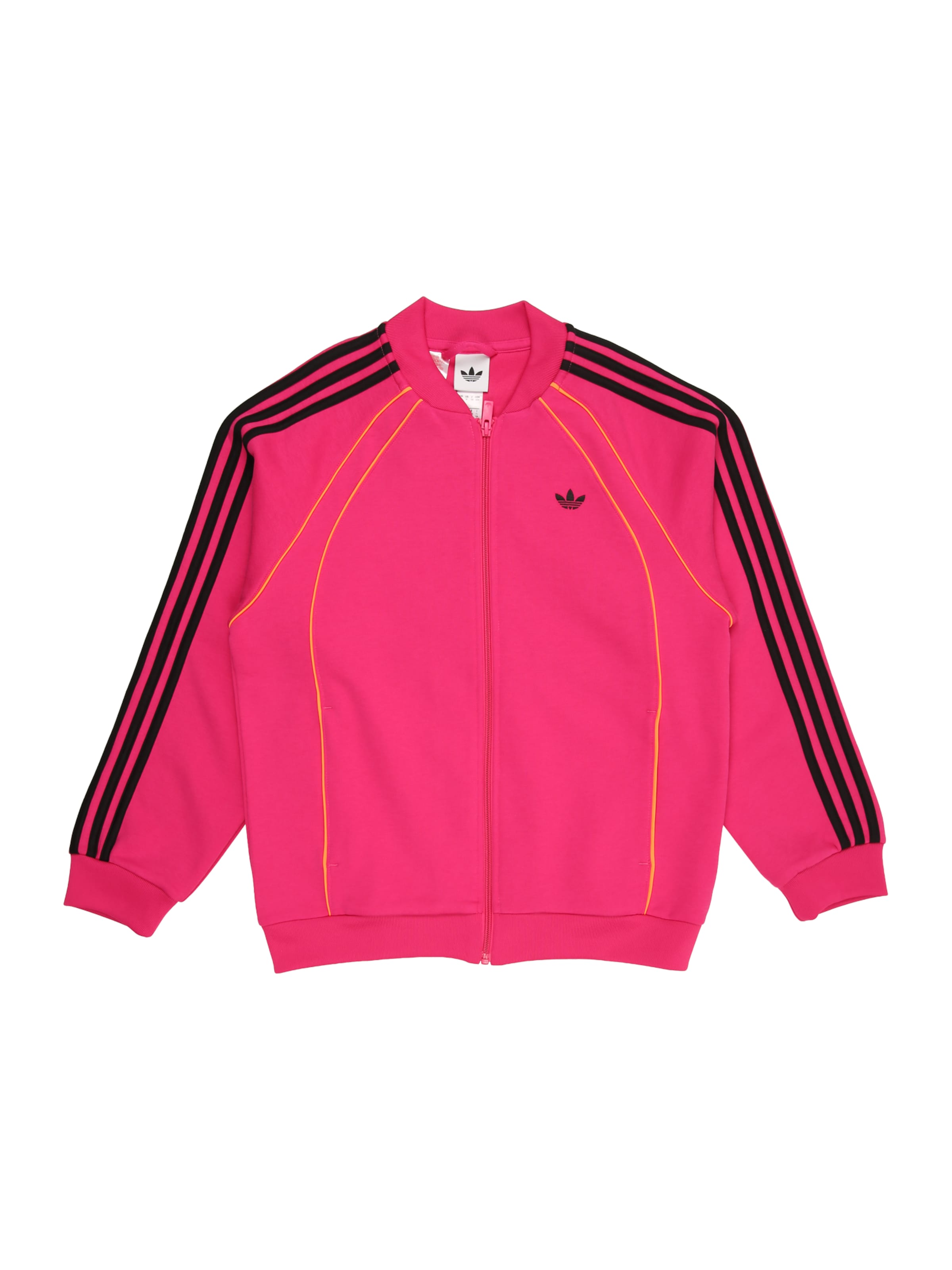 ADIDAS ORIGINALS Суичъри с качулка в розово: отпред