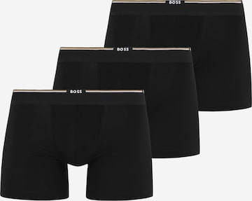 juoda BOSS Boxer trumpikės: priekis