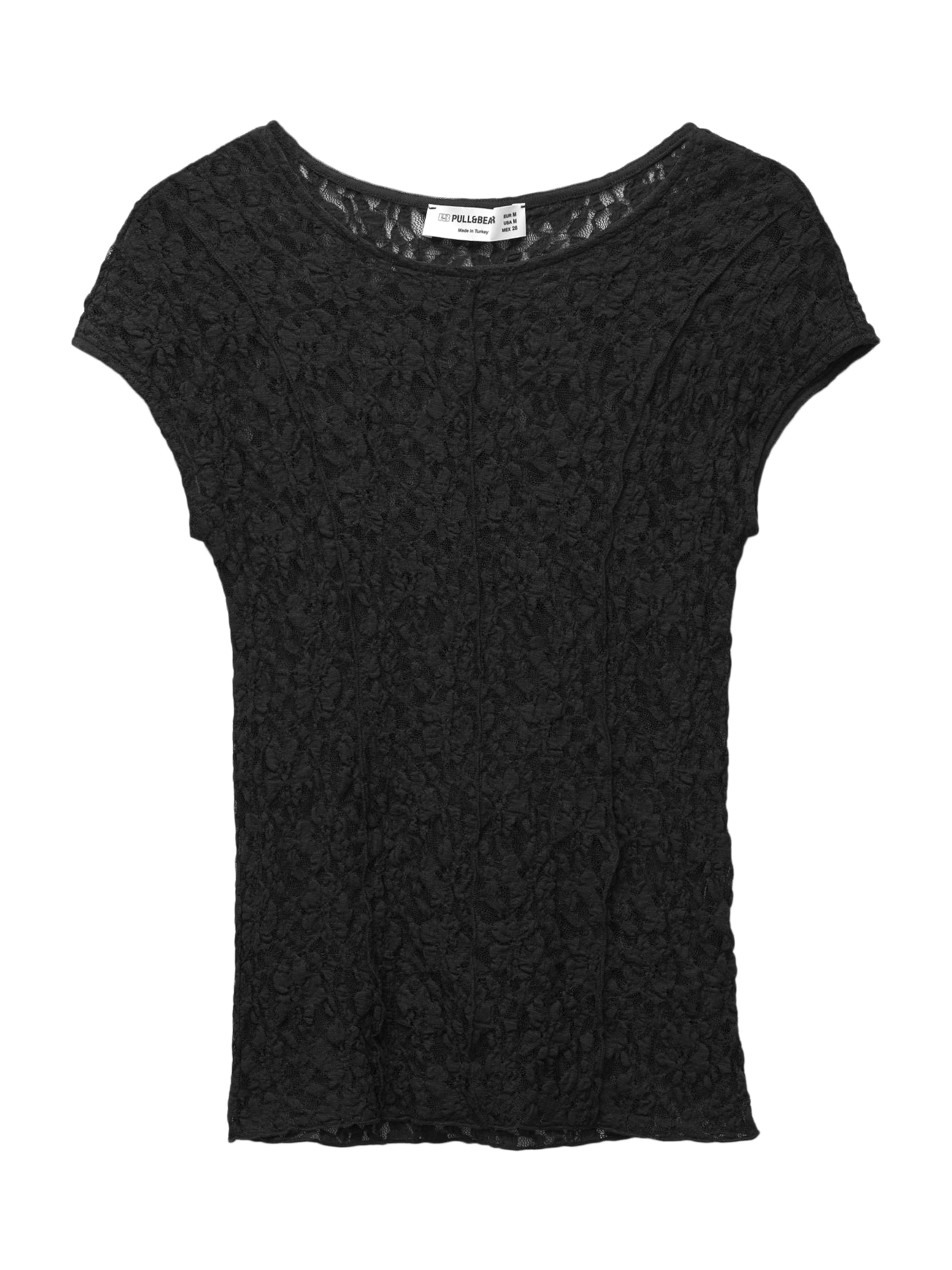 Pull&Bear Shirts i sort: forside