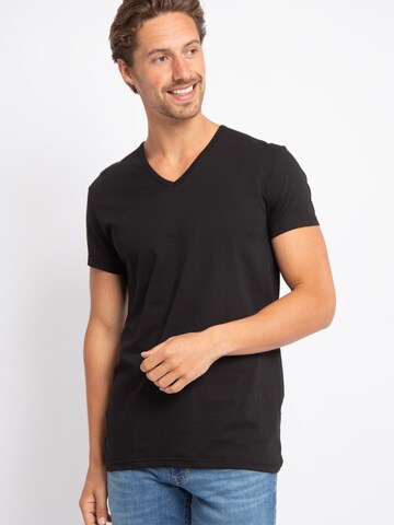 alan red Shirt 'Dean' in Black